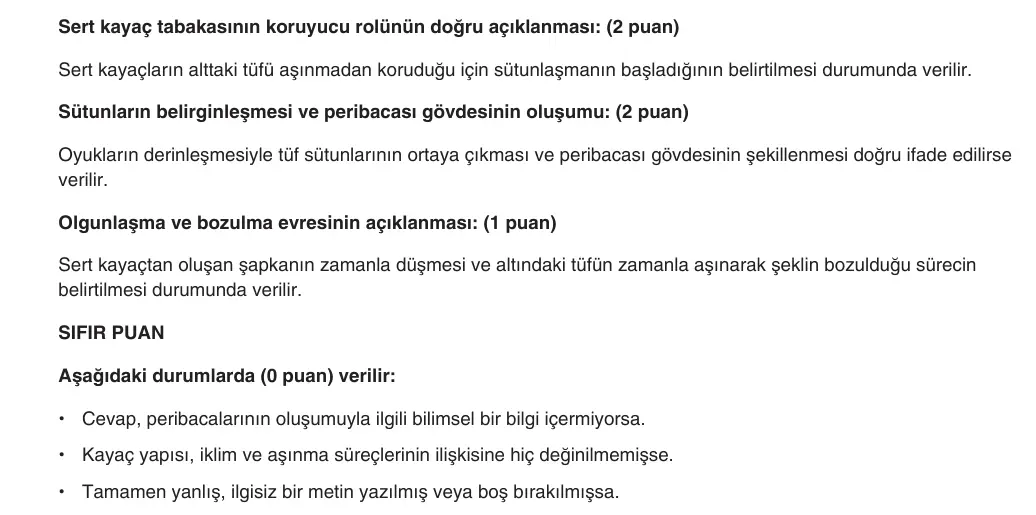 10. Sınıf Coğrafya 2025-2026 1. Dönem 2. Yazılı 3. Soru (Yazılıya Hazırlanıyorum) resmi çözüm görseli (2/2)