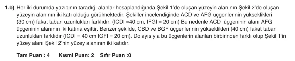 10. Sınıf Matematik 2025-2026 1. Dönem 2. Yazılı 1. Soru (Yazılıya Hazırlanıyorum) resmi çözüm görseli (2/2)