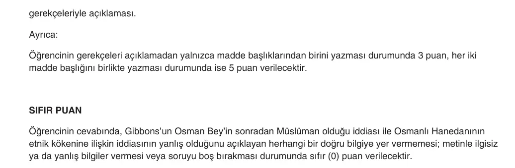 10. Sınıf Tarih 2025-2026 1. Dönem 2. Yazılı 3. Soru (Yazılıya Hazırlanıyorum) resmi çözüm görseli (3/3)