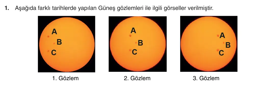 5. Sınıf Fen Bilimleri 2025-2026 1. Dönem 2. Yazılı 1. Soru (Yazılıya Hazırlanıyorum) görseli