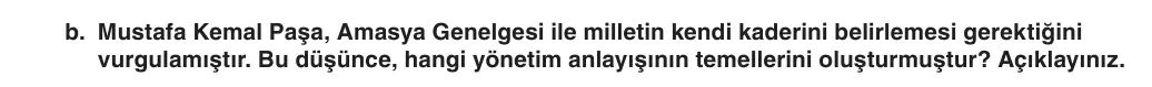 8. Sınıf T.C. İnkılap Tarihi ve Atatürkçülük 2025-2026 1. Dönem 2. Yazılı 2. Soru (Yazılıya Hazırlanıyorum) görseli (2/2)
