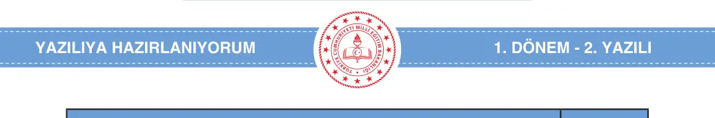 8. Sınıf Matematik 2025-2026 1. Dönem 2. Yazılı 17. Soru (Yazılıya Hazırlanıyorum) görseli (2/2)