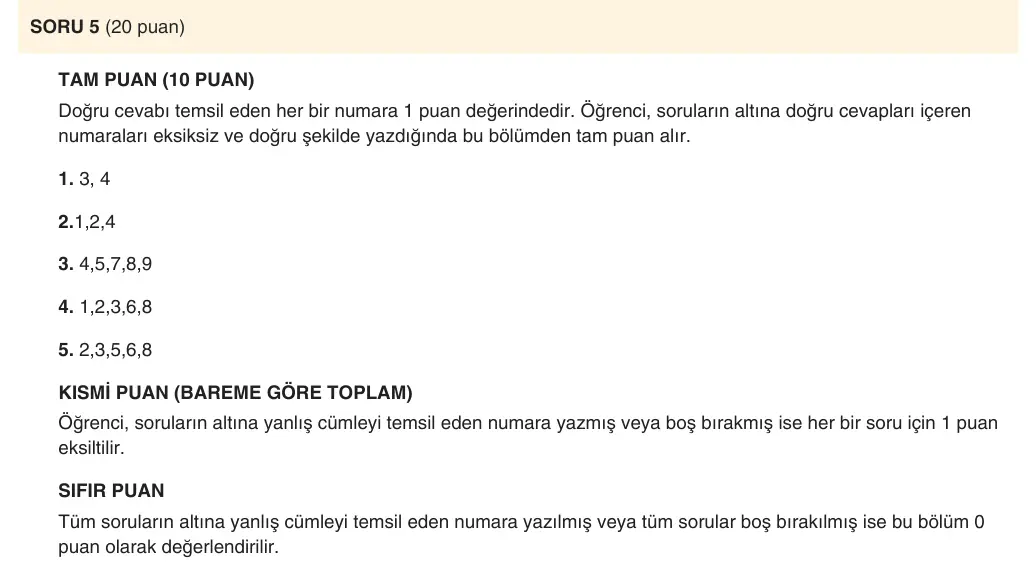 9. Sınıf İngilizce 2025-2026 1. Dönem 2. Yazılı 5. Soru (Yazılıya Hazırlanıyorum) resmi çözüm görseli