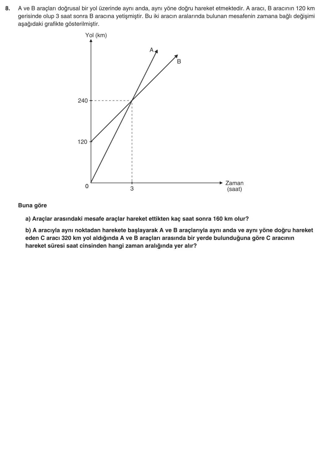 9. Sınıf Matematik 2025-2026 1. Dönem 2. Yazılı 8. Soru (Yazılıya Hazırlanıyorum) görseli (1/2)
