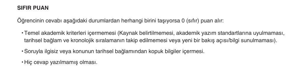 9. Sınıf Tarih 2025-2026 1. Dönem 2. Yazılı 1. Soru (Yazılıya Hazırlanıyorum) resmi çözüm görseli (2/2)