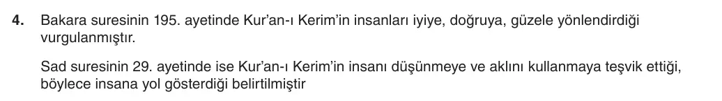 5. Sınıf Din Kültürü ve Ahlak Bilgisi 2025-2026 2. Dönem 1. Yazılı 4. Soru (Yazılıya Hazırlanıyorum) resmi çözüm görseli