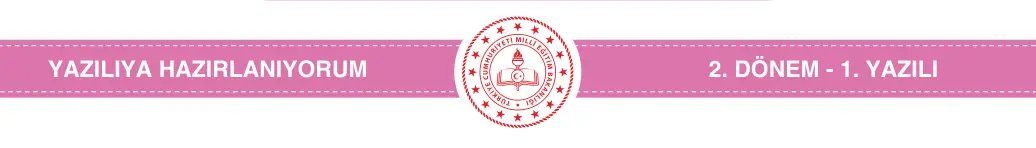 5. Sınıf İngilizce 2025-2026 2. Dönem 1. Yazılı 7. Soru (Yazılıya Hazırlanıyorum) görseli (2/2)