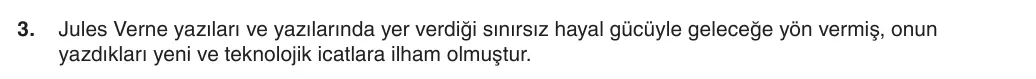 5. Sınıf Türkçe 2025-2026 2. Dönem 1. Yazılı 3. Soru (Yazılıya Hazırlanıyorum) resmi çözüm görseli