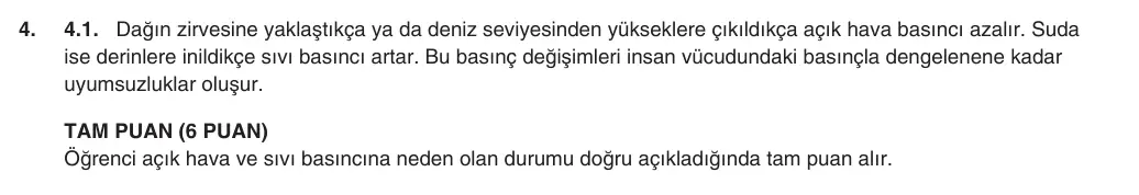 9. Sınıf Fizik 2025-2026 2. Dönem 1. Yazılı 4. Soru (Yazılıya Hazırlanıyorum) resmi çözüm görseli (1/2)