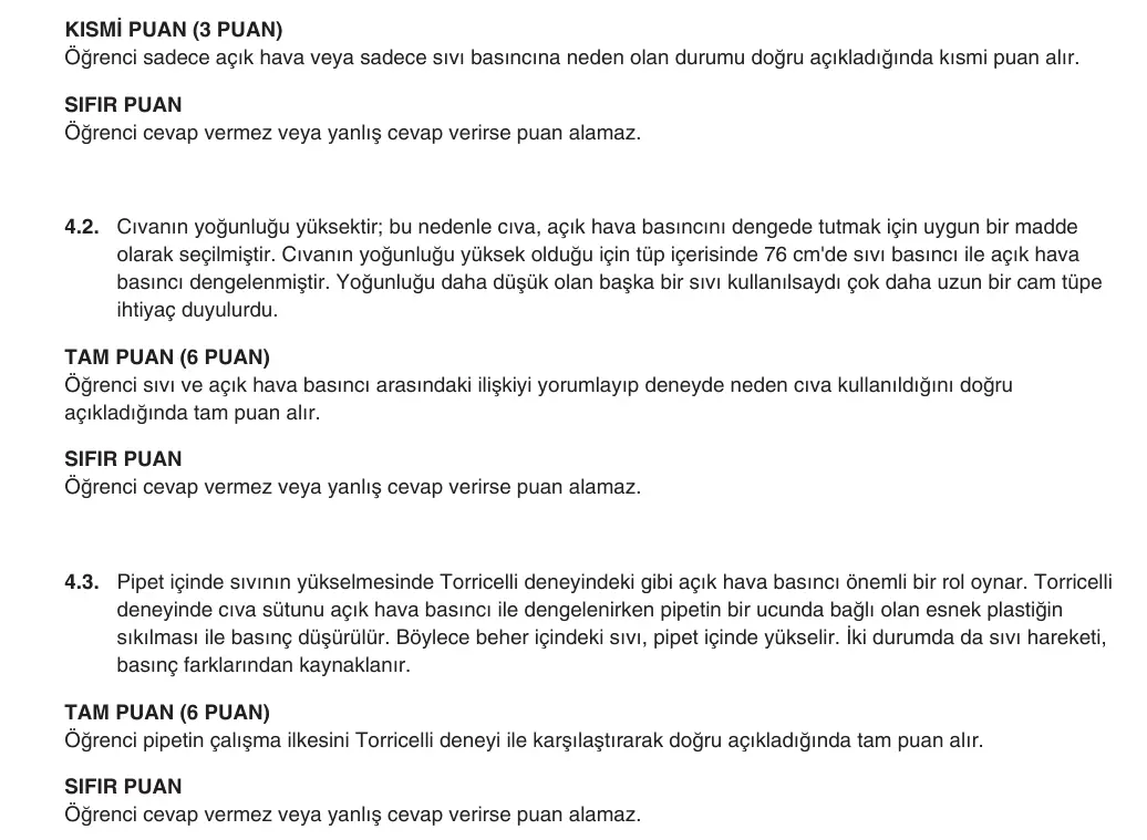 9. Sınıf Fizik 2025-2026 2. Dönem 1. Yazılı 4. Soru (Yazılıya Hazırlanıyorum) resmi çözüm görseli (2/2)