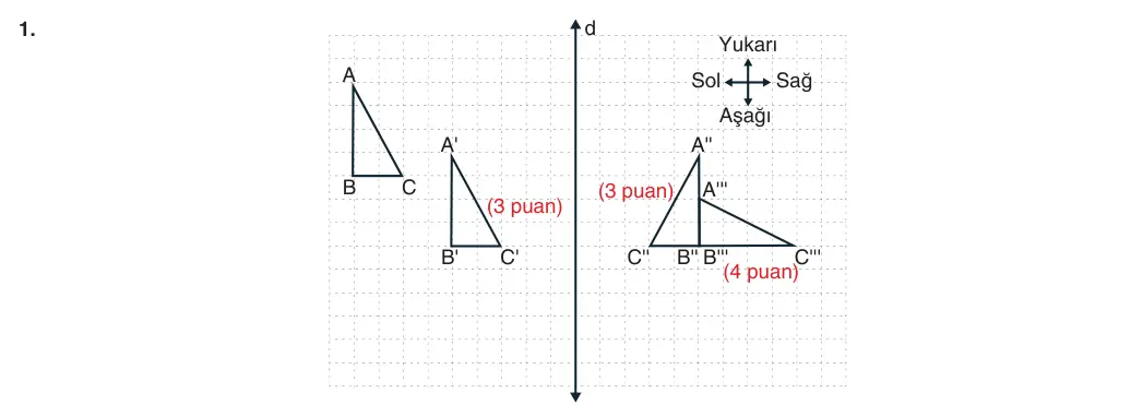 9. Sınıf Matematik 2025-2026 2. Dönem 1. Yazılı 1. Soru (Yazılıya Hazırlanıyorum) resmi çözüm görseli