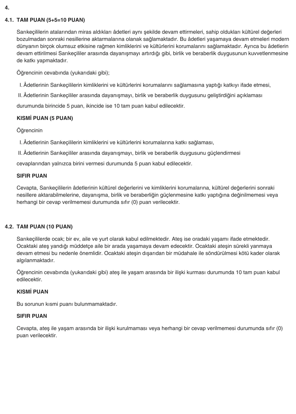 9. Sınıf Tarih 2025-2026 2. Dönem 1. Yazılı 4. Soru (Yazılıya Hazırlanıyorum) resmi çözüm görseli