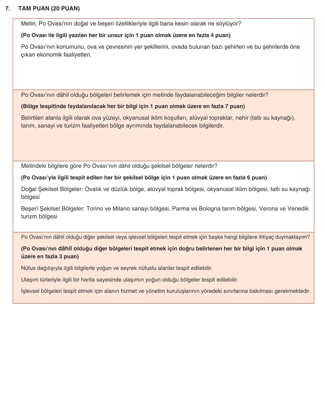 9. Sınıf Coğrafya 2025-2026 2. Dönem 2. Yazılı 7. Soru (Yazılıya Hazırlanıyorum) resmi çözüm görseli
