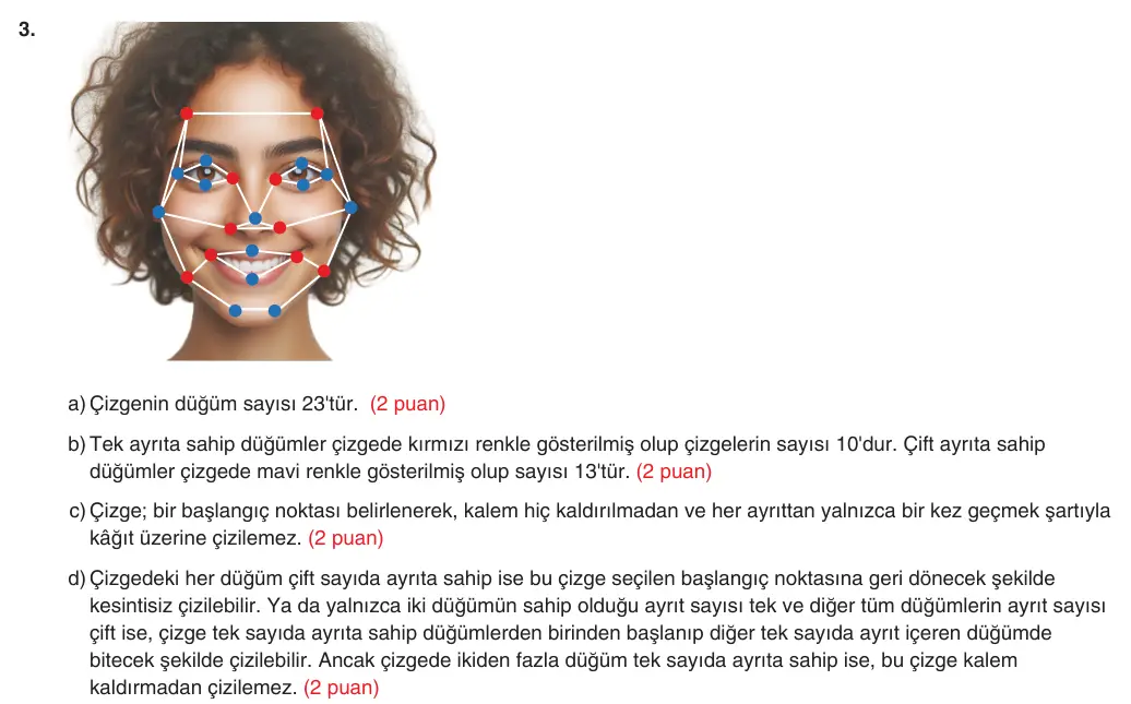 9. Sınıf Matematik 2025-2026 2. Dönem 2. Yazılı 3. Soru (Yazılıya Hazırlanıyorum) resmi çözüm görseli