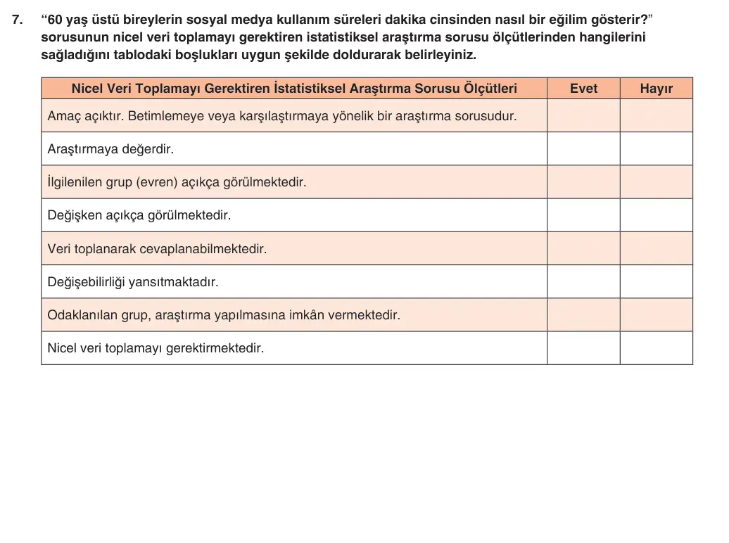 9. Sınıf Matematik 2025-2026 2. Dönem 2. Yazılı 7. Soru (Yazılıya Hazırlanıyorum) görseli
