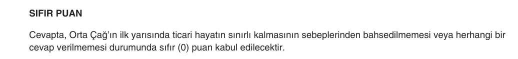 9. Sınıf Tarih 2025-2026 2. Dönem 2. Yazılı 3. Soru (Yazılıya Hazırlanıyorum) resmi çözüm görseli (2/2)